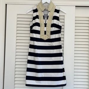 Sail to Sable Striped Nautical Dress